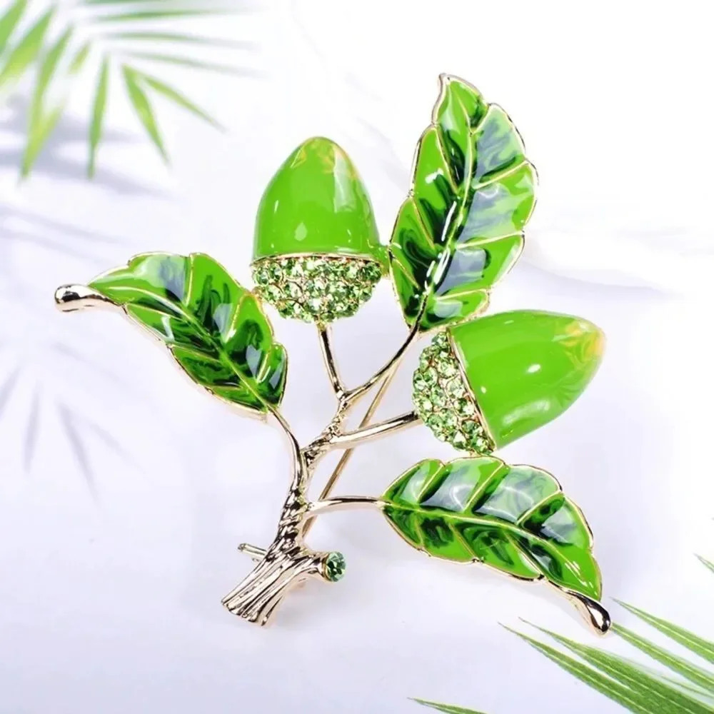 Pine Nuts Brooch